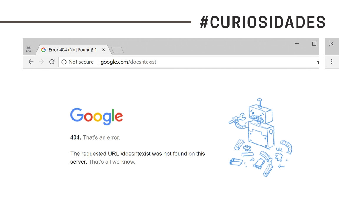 A história por trás do erro 404.